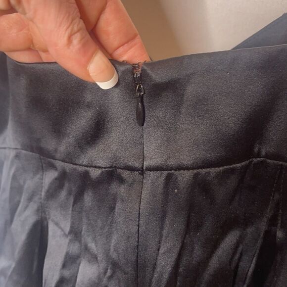 Rebecca Taylor Black Silk Tank Top. - Picture 4 of 7